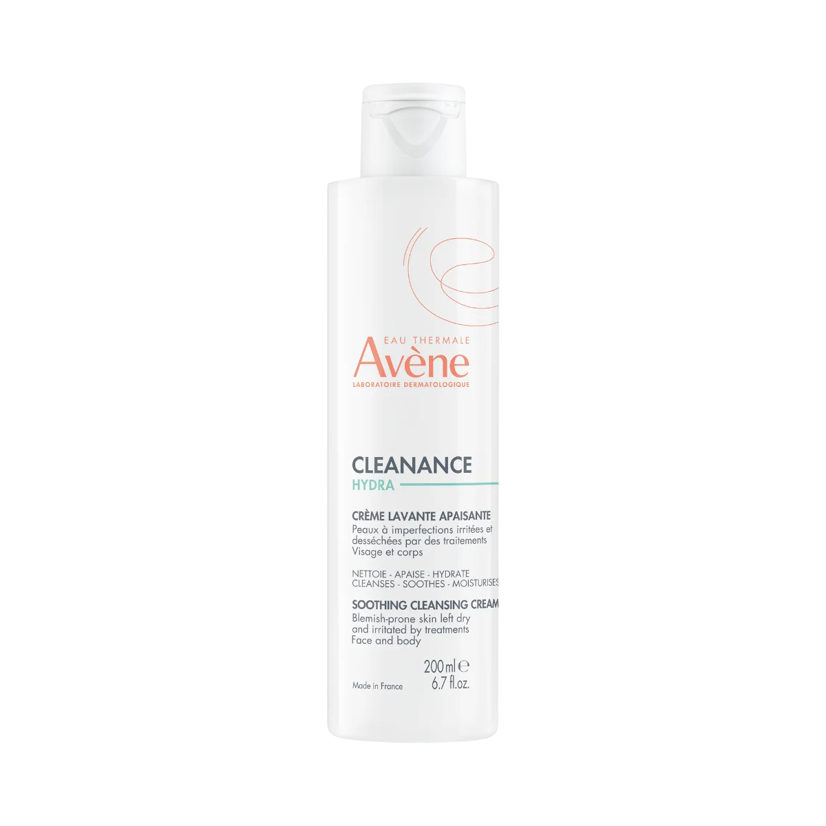 Avene, Cleanance Hydra, Calmant, Cremă de curățare, 200 ml