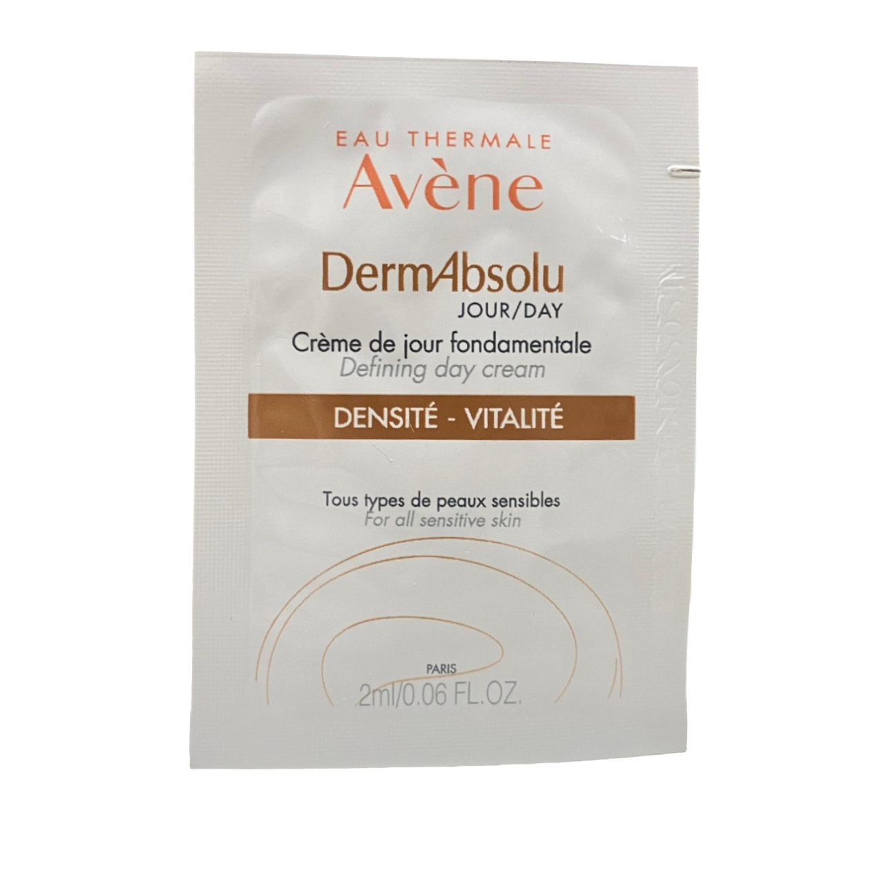 Avene, DermAbsolu, Acid hialuronic, Anti-îmbătrânire, Zi, Smântână, Pentru față, 2 ml *Mostră - Olmarkt
