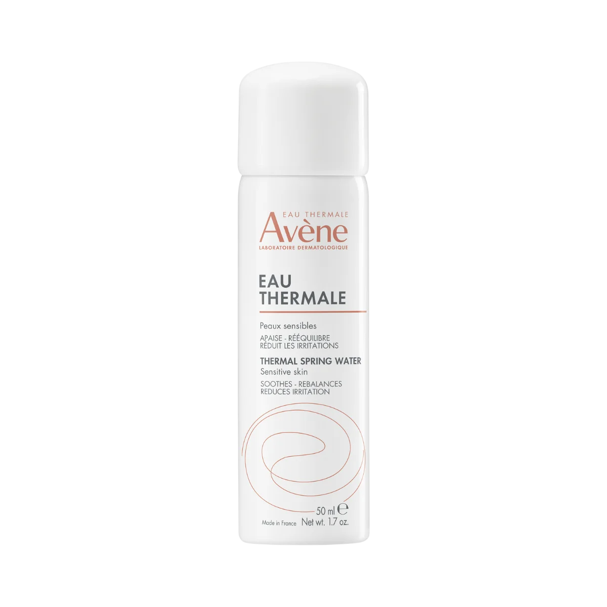 Avene, Eau Thermale, Calmant, Apă termală, Pentru față, 50 ml