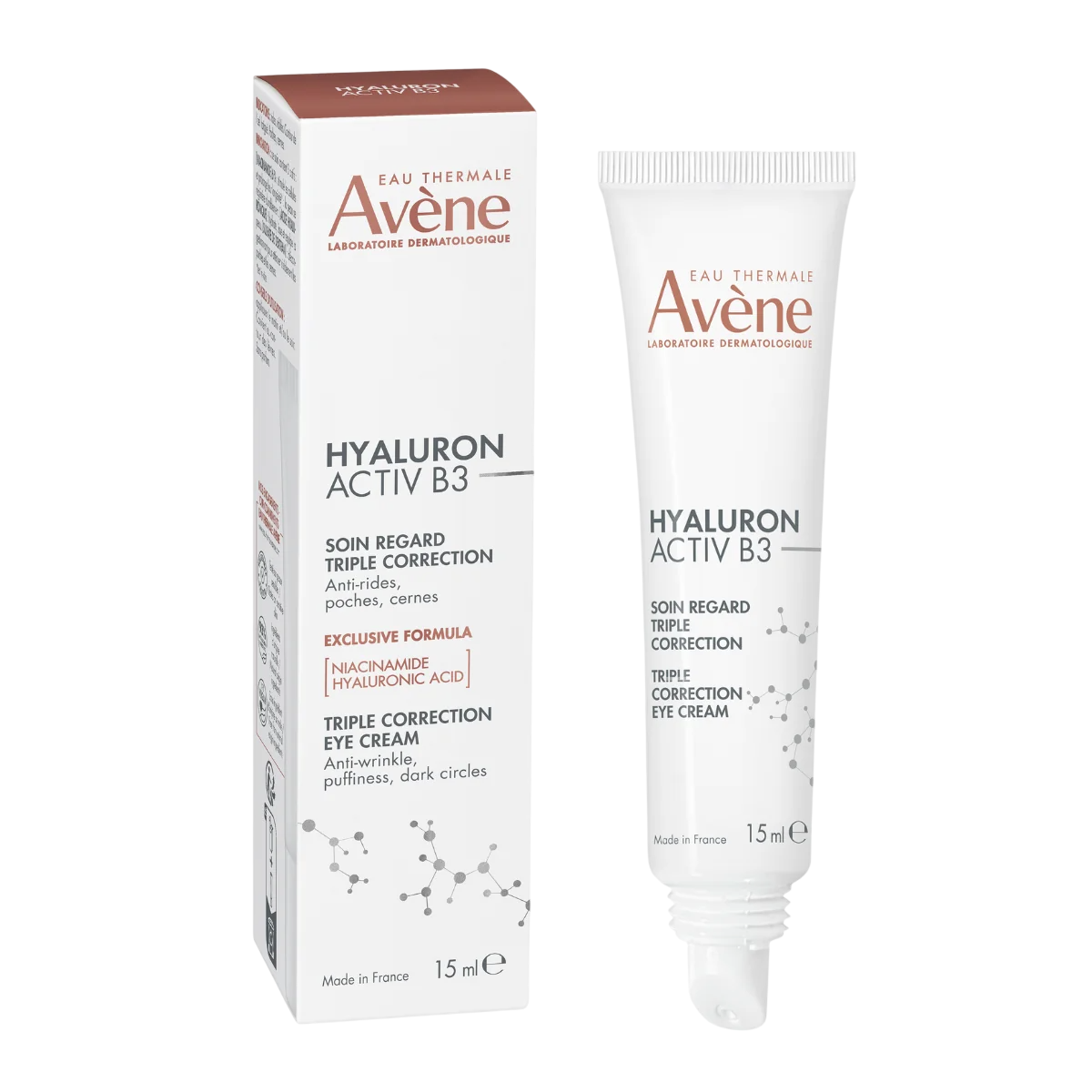 Avene, Hyaluron Activ B3, Antirid, Zi, Cremă pentru ochi, 15 ml