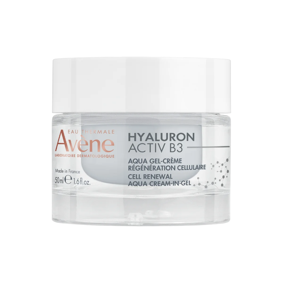 Avene, Hyaluron Activ B3, Regenerare, Cremă gel, Pentru față, 50 ml