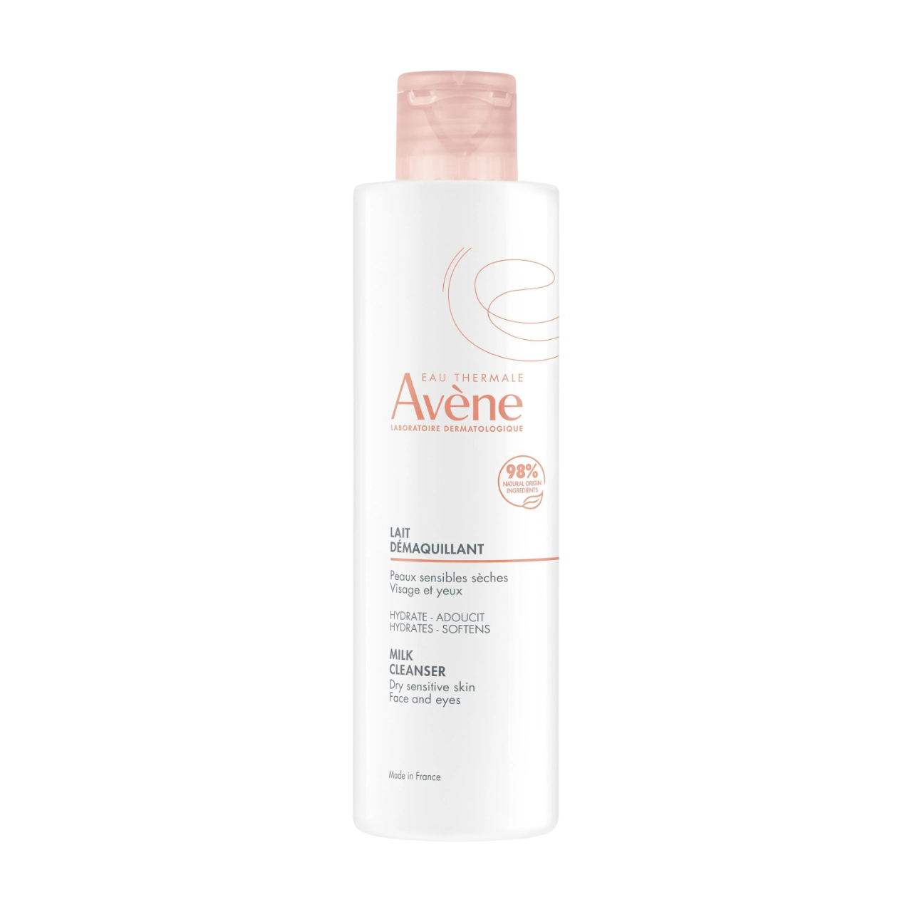 Avene, Les Essentiels, Demachiere, Lapte demachiant, Pentru față și ochi, 100 ml