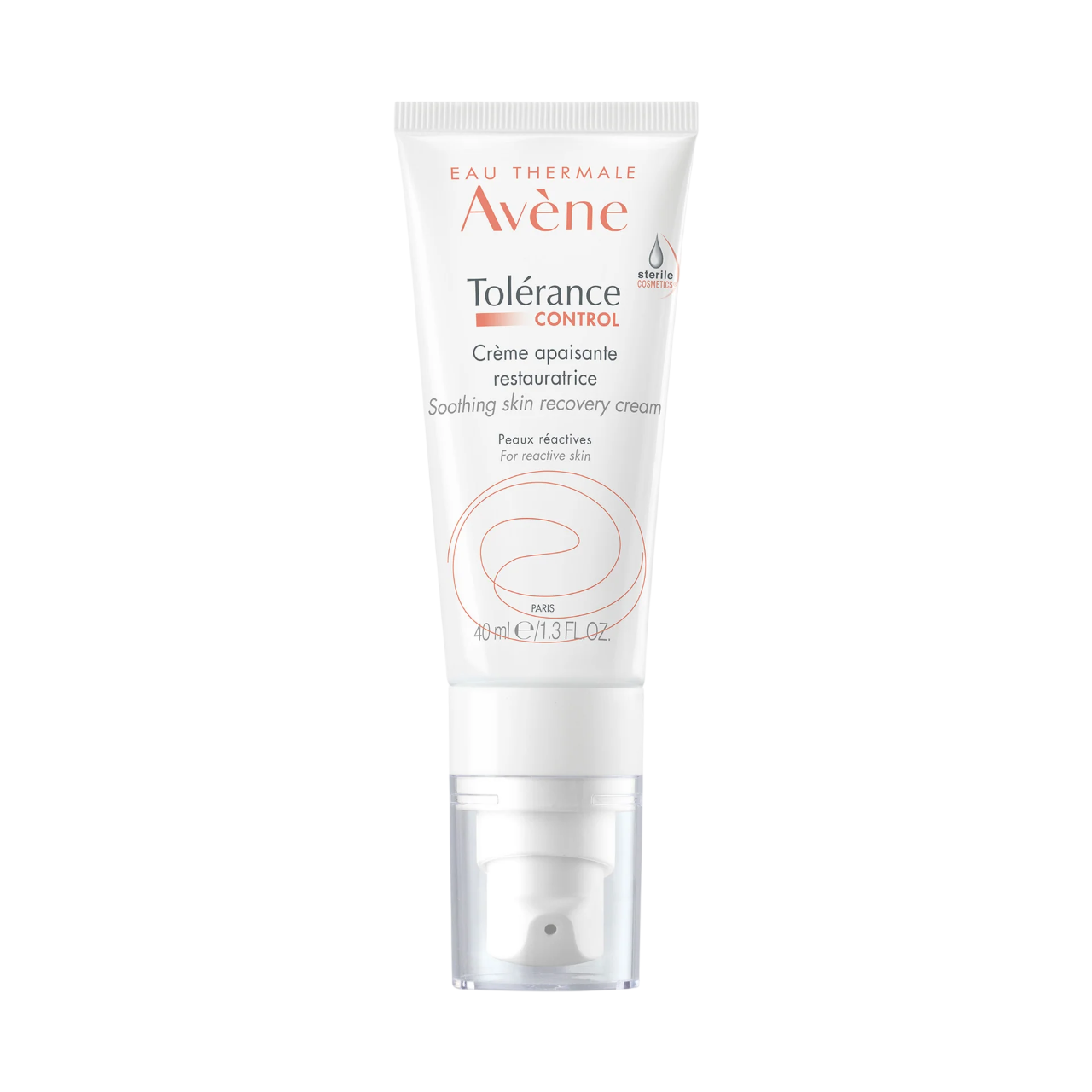 Avene, Tolerance Control, Liniștitor și calmant, Zi, Smântână, Pentru față, 40 ml
