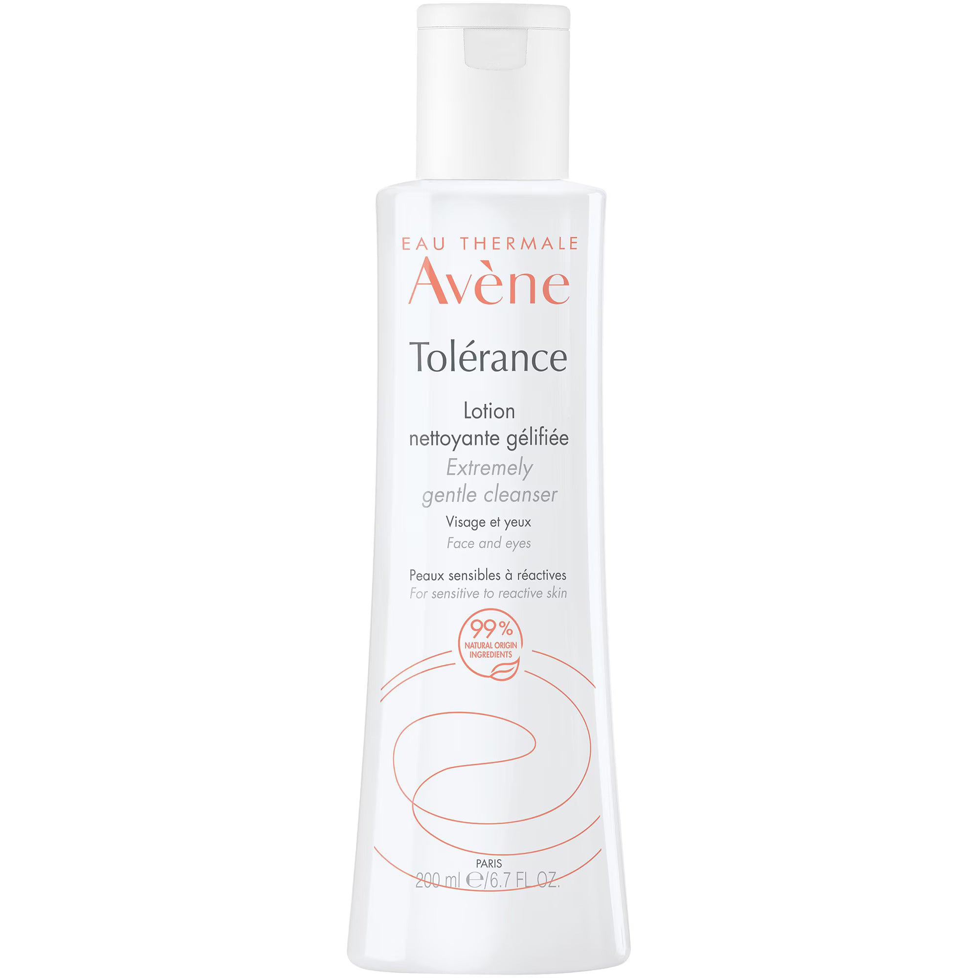 Avene, Tolerance, Curățare blândă, Loțiune de curățare, Pentru față, 200 ml