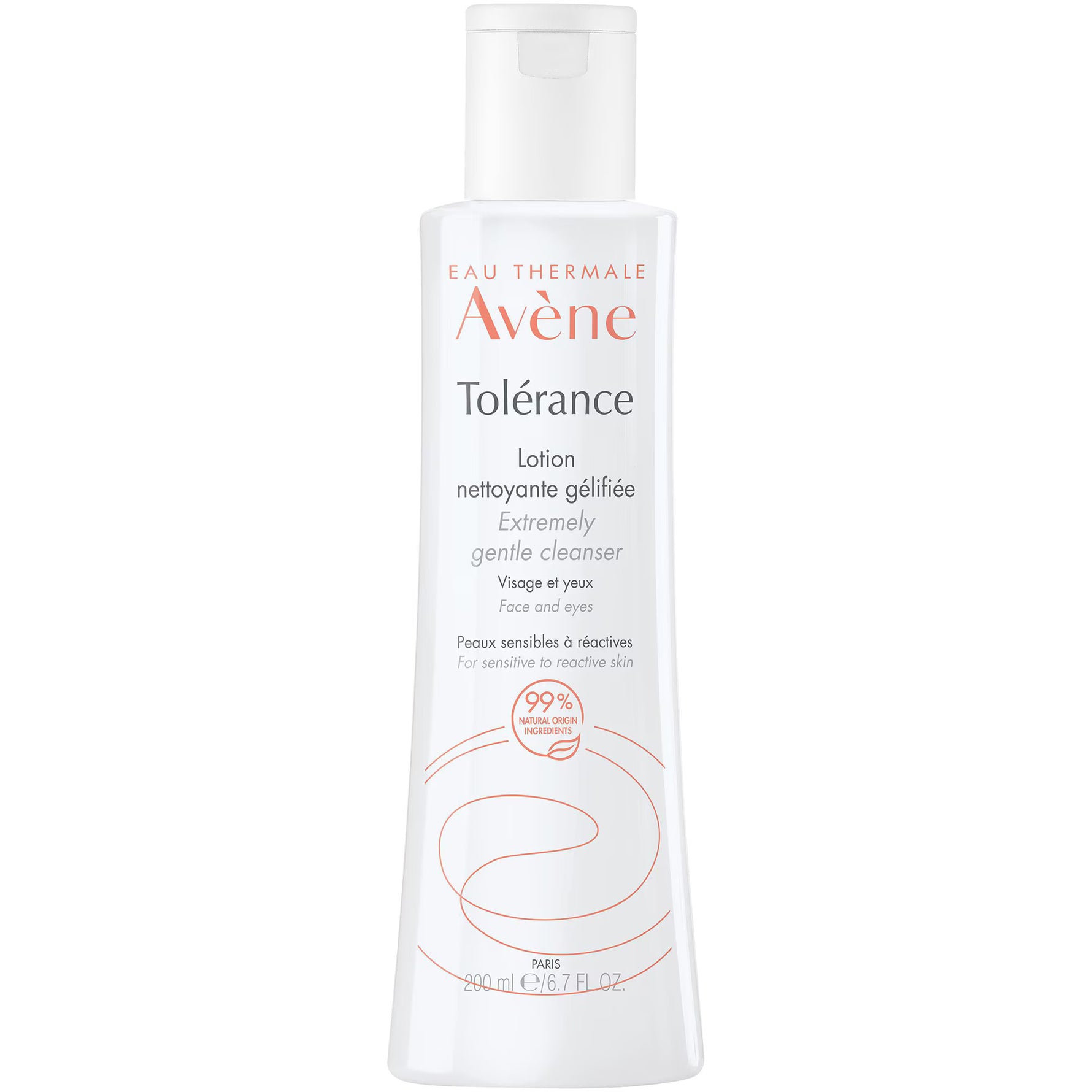 Avene, Tolerance, Curățare blândă, Loțiune de curățare, Pentru față, 200 ml