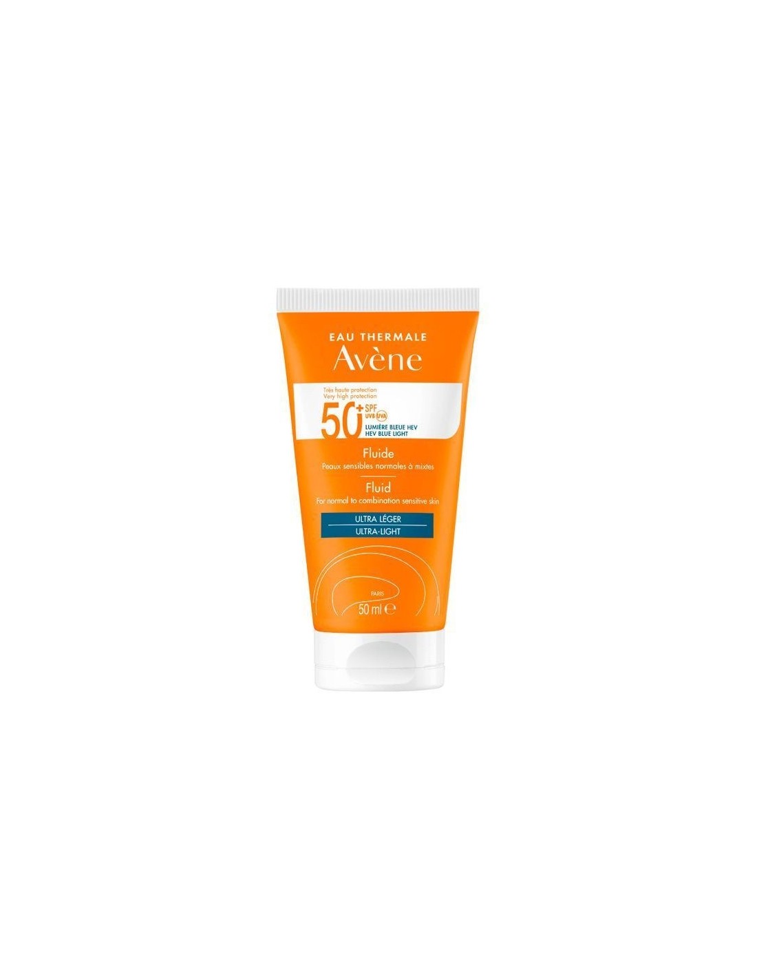 Avene, Triasorb, Photo-Protecteur, Zilnic, Fluid, Pentru față, SPF50+, 50 ml