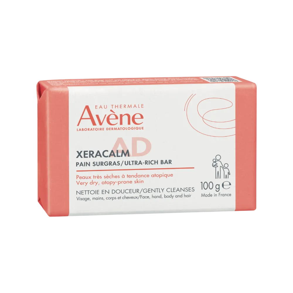 Avene, XeraCalm A.D, Curățare blândă, Săpun de curățare, Pentru față, 100 g