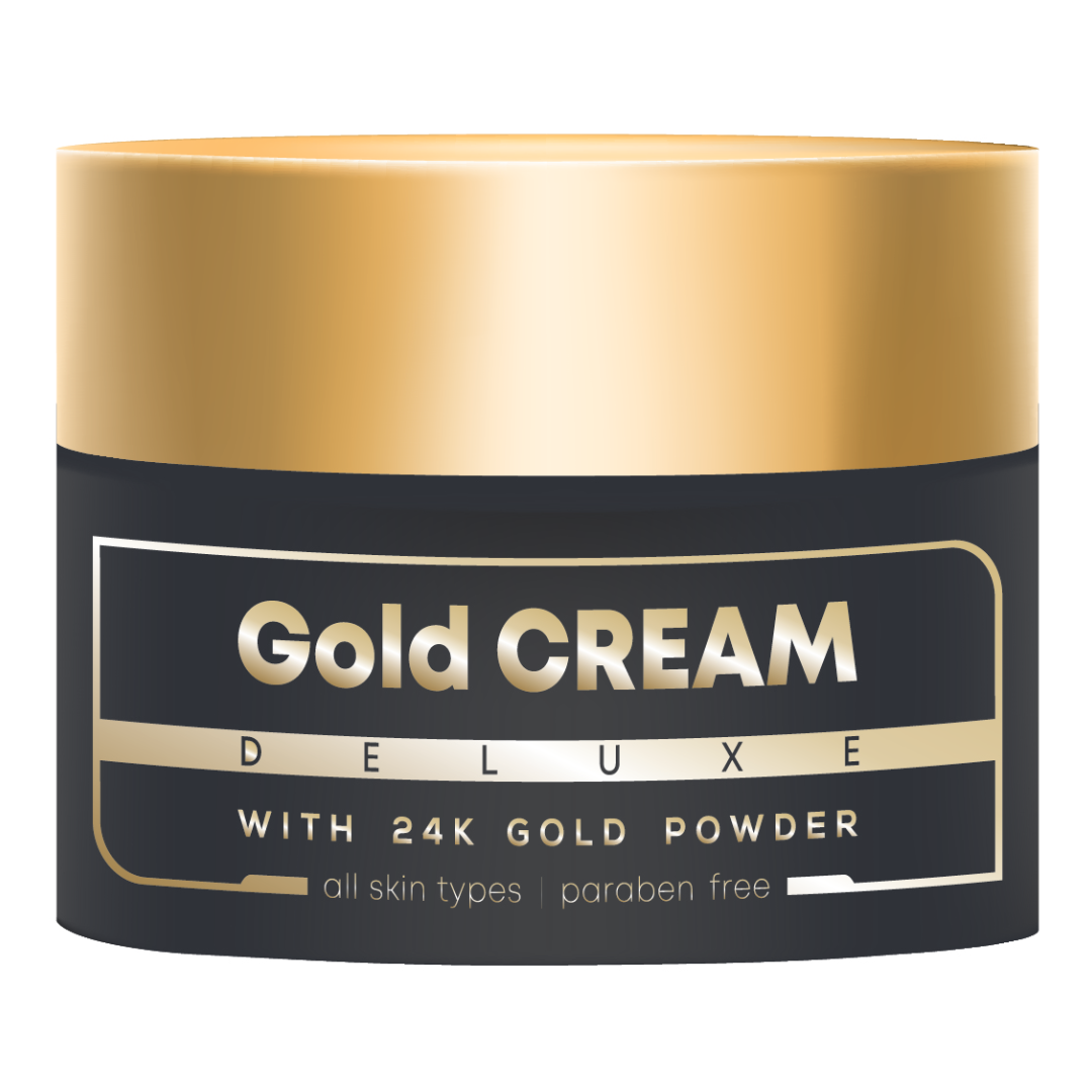 Ayurmed, Gold Deluxe, Antirid, Smântână, Față, 50 ml