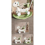Balansoar pentru Copii, Flippy, 3in1, cu Spatar si Bara de Siguranta, Maner cu Cos de Basket, Tava de Masa, 80 x 43 x