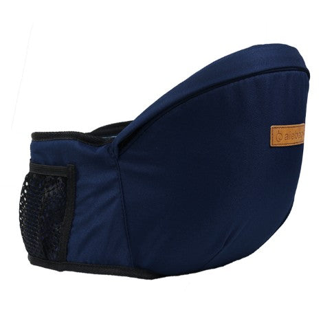 Port-Bebe Ergonomic Ajustabil cu Scaun, 3 Pozitii, Bumbac Respirabil, pentru Copii 0-3 Ani, 20 kg Maxim, 25 x 22 x 18