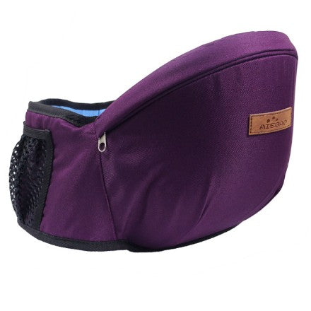 Port-Bebe Ergonomic Ajustabil cu Scaun, 3 Pozitii, Bumbac Respirabil, pentru Copii 0-3 Ani, 20 kg Maxim, 25 x 22 x 18