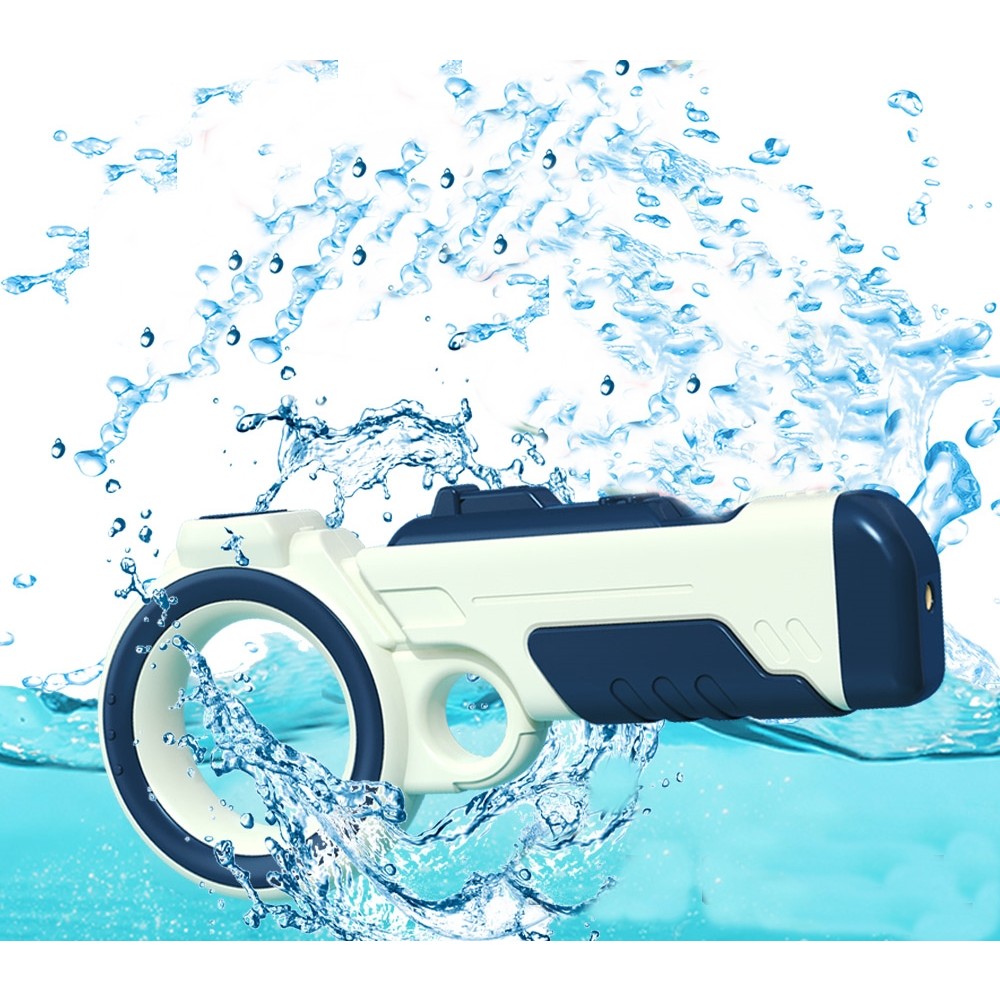 Pistol cu apa pentru copii Flippy, rezervor tip ghiozdan, 1500 ml, reglabil, material ABS/silicon, distanta improscare