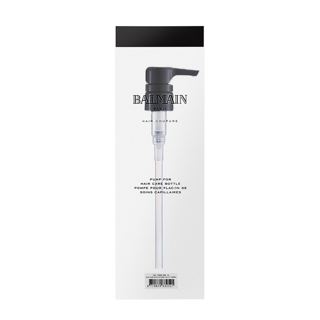 Balmain Professionnel, Balmain Professionnel, Dozator cu pompă, Negru, 1000 ml - Olmarkt