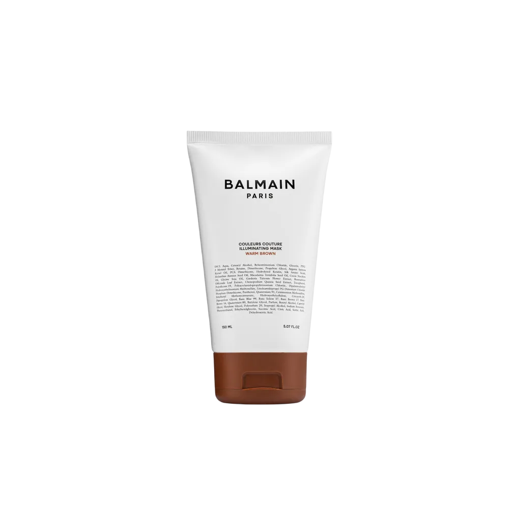 Balmain Professionnel, Couleurs Couture, Mască cremă de colorare a părului, Iluminând,  Warm Brown, 150 ml