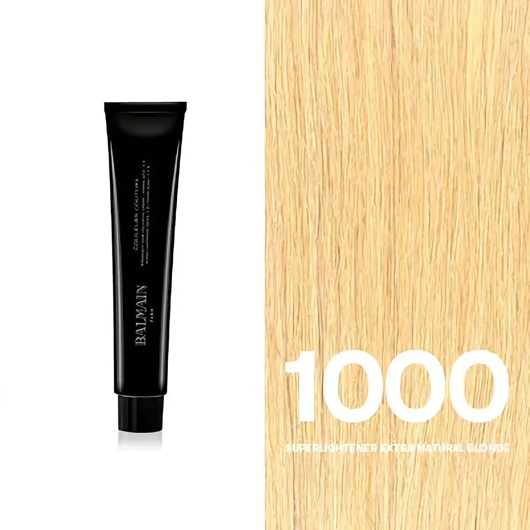 Balmain Professionnel, Couleurs Couture, Vopsea permanentă de păr, 1000 Superlightener Extra Natural Blonde, 60 ml