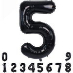 Balon din Folie Metalizata, Flippy, Figurina Cifra, Tema Aniversare 100 cm, Ambalaj Individual, Pai inclus, Umflare cu