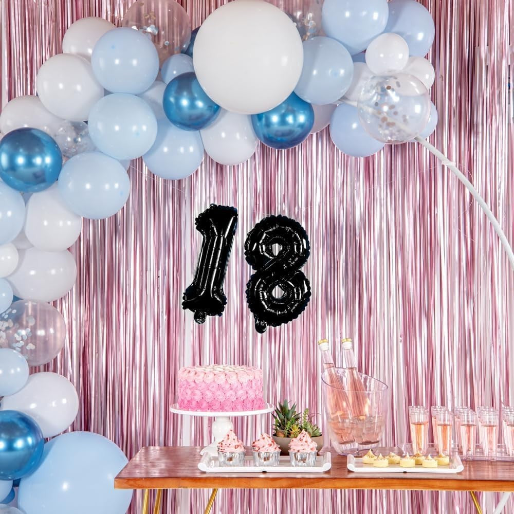 Balon din Folie Metalizata, Flippy, Figurina Cifra, Tema Aniversare 100 cm, Ambalaj Individual, Pai inclus, Umflare cu