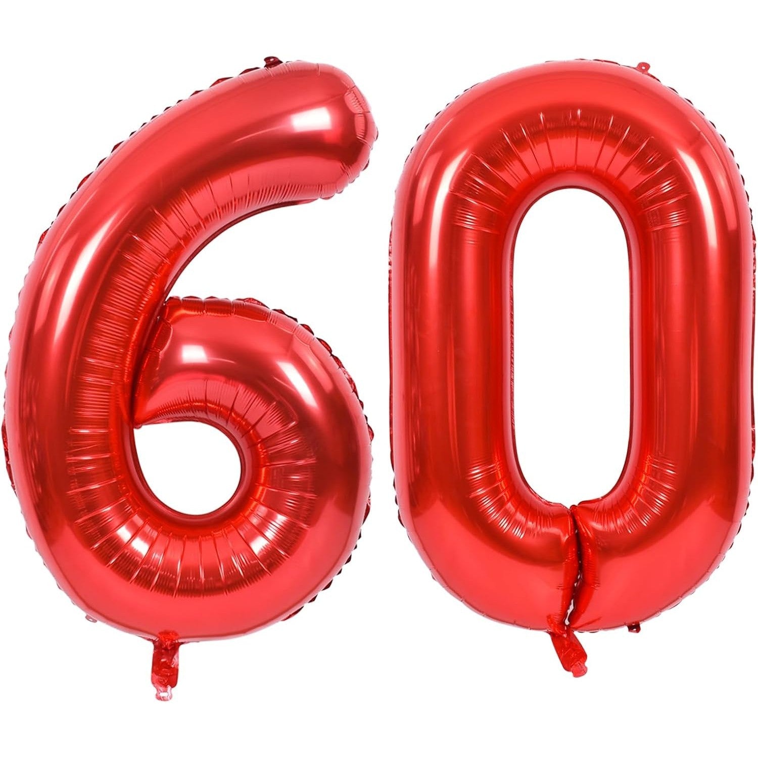 Balon din Folie Metalizata Flippy, Figurina Cifra, Tema Aniversare 100 cm, Ambalaj Individual, Pai inclus, Umflare cu