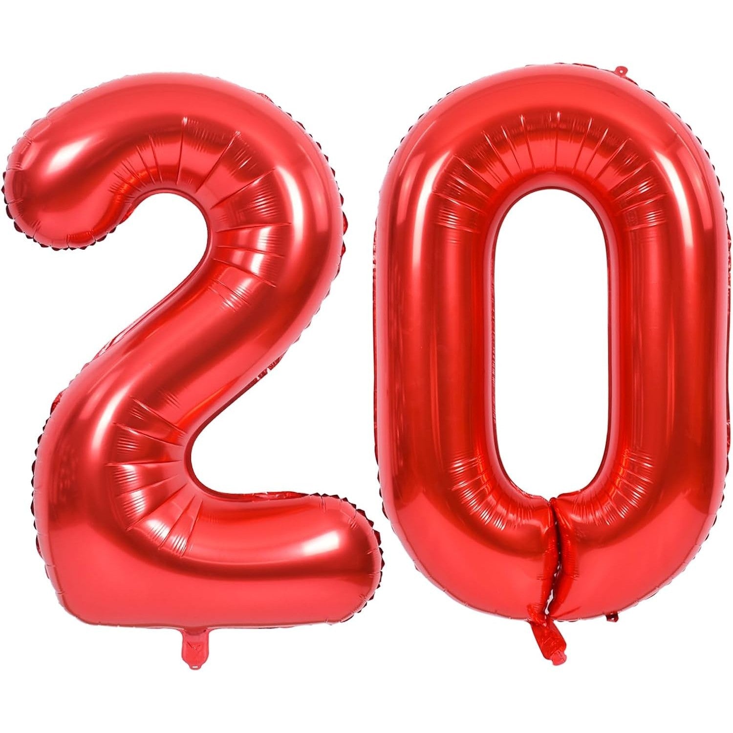 Balon din Folie Metalizata Flippy, Figurina Cifra, Tema Aniversare 100 cm, Ambalaj Individual, Pai inclus, Umflare cu