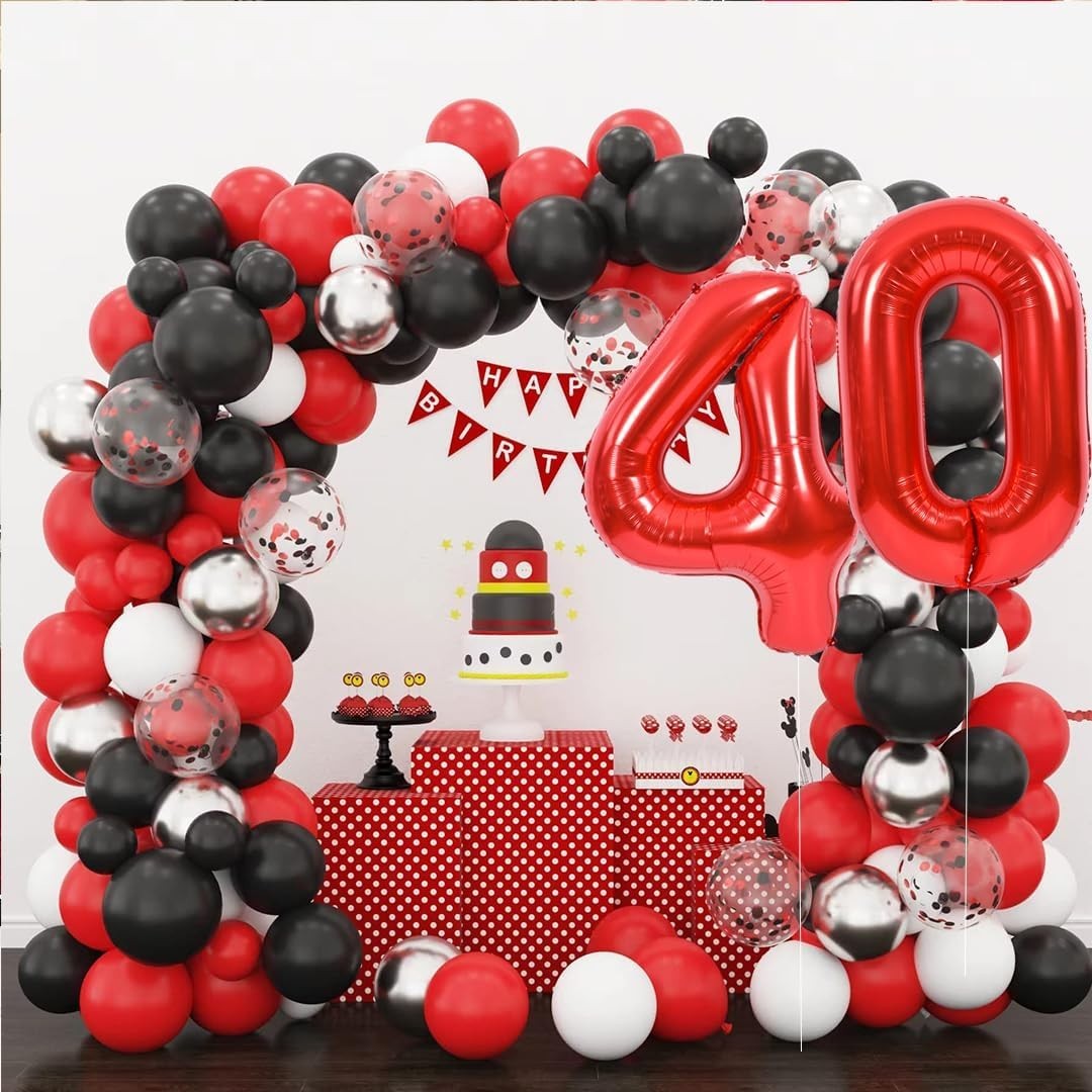 Balon din Folie Metalizata Flippy, Figurina Cifra, Tema Aniversare 100 cm, Ambalaj Individual, Pai inclus, Umflare cu
