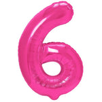 Balon din Folie Metalizata Flippy, Figurina Cifra, Tema Aniversare 80 cm, Ambalaj Individual, Pai inclus, Umflare cu
