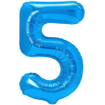 Balon din Folie Metalizata, Flippy, Figurina Cifra, Tema Aniversare 100 cm, Ambalaj Individual, Pai inclus, Umflare cu