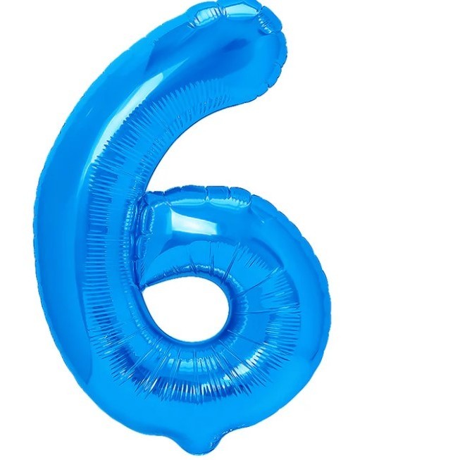 Balon din Folie Metalizata Flippy, Figurina Cifra, Tema Aniversare 100 cm, Ambalaj Individual, Pai inclus, Umflare cu