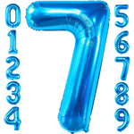 Balon din Folie Metalizata, Flippy, Figurina Cifra, Tema Aniversare 100 cm, Ambalaj Individual, Pai inclus, Umflare cu