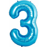 Balon din Folie Metalizata Flippy, Figurina Cifra si Coroana, Tema Aniversare 100 cm, Ambalaj Individual, Pai inclus,