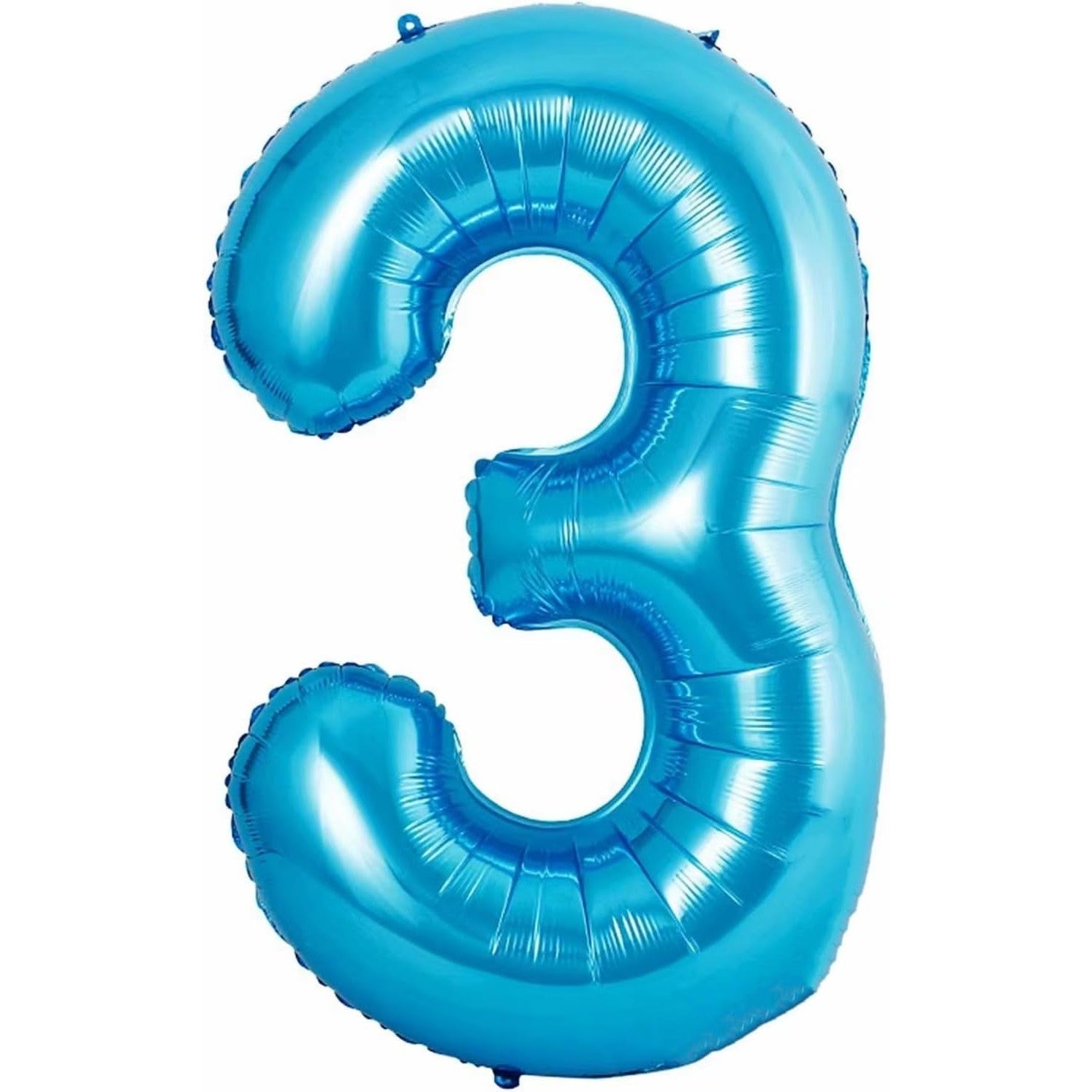 Balon din Folie Metalizata Flippy, Figurina Cifra si Coroana, Tema Aniversare 100 cm, Ambalaj Individual, Pai inclus,