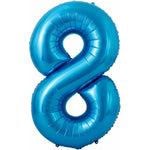 Balon din Folie Metalizata Flippy, Figurina Cifra si Coroana, Tema Aniversare 100 cm, Ambalaj Individual, Pai inclus,
