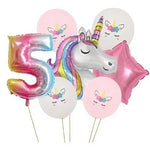 Balon din Folie Metalizata Flippy, Figurina Cifra, Tema Aniversare 40 cm, Ambalaj Individual, Pai inclus, Umflare cu