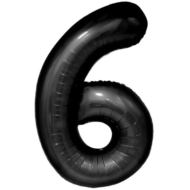 Balon din Folie Metalizata Flippy, Figurina Cifra, Tema Aniversare 40 cm, Ambalaj Individual, Pai inclus, Umflare cu