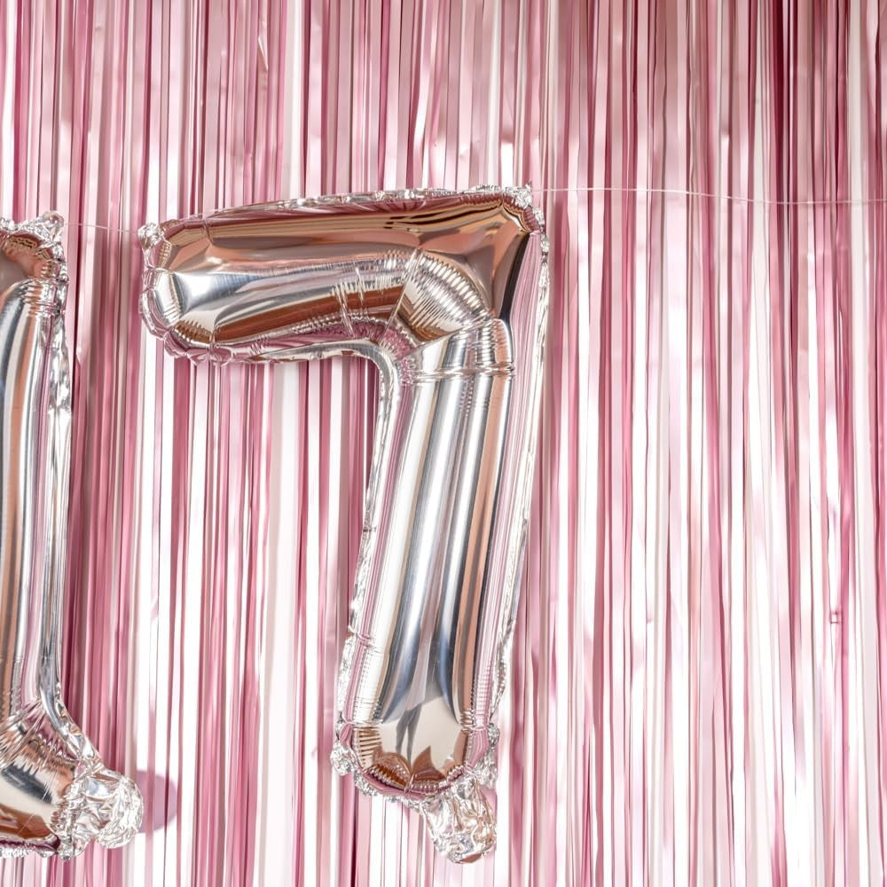 Balon din Folie Metalizata Flippy, Figurina Cifra, Tema Aniversare 40 cm, Ambalaj Individual, Pai inclus, Umflare cu