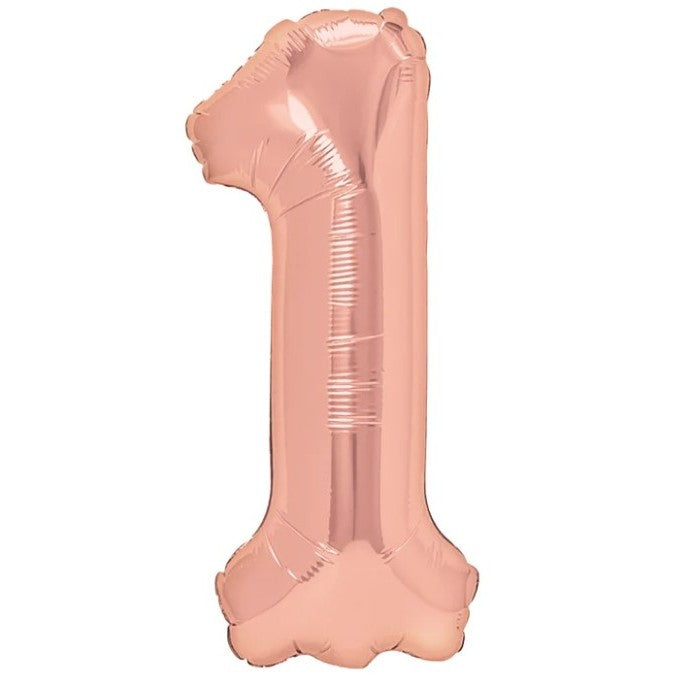 Balon din Folie Metalizata Flippy, Figurina Cifra, Tema Aniversare 80 cm, Ambalaj Individual, Pai inclus, Umflare cu