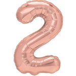Balon din Folie Metalizata Flippy, Figurina Cifra, Tema Aniversare 80 cm, Ambalaj Individual, Pai inclus, Umflare cu
