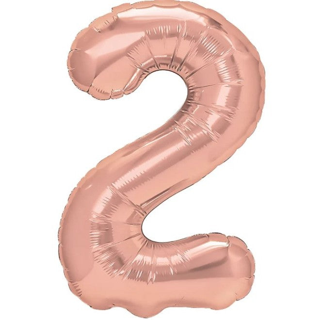 Balon din Folie Metalizata Flippy, Figurina Cifra, Tema Aniversare 80 cm, Ambalaj Individual, Pai inclus, Umflare cu