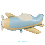Balon din Folie Metalizata, Flippy, Figurina Animata, Model Avion, 78 x 42 cm, Ambalaj Individual, Pai Inclus, Umflare