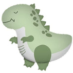 Balon din Folie Metalizata, Flippy, Figurina Animata, Model Dinozaur, 55 x 54 cm, Ambalaj Individual, Pai Inclus,