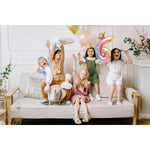 Balon din Folie Metalizata, Flippy, Figurina Cifra Gradient, Tema Aniversare 80 cm, Ambalaj Individual, Pai inclus,