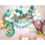 Balon din Folie Metalizata Flippy, Figurina Cifra, Imprimeu Gogosi, Tema Aniversare 100 cm, Ambalaj Individual, Pai