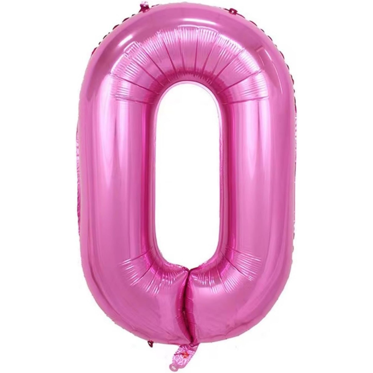 Balon din Folie Metalizata Flippy, Figurina Cifra si Coroana, Tema Aniversare 100 cm, Ambalaj Individual, Pai inclus,