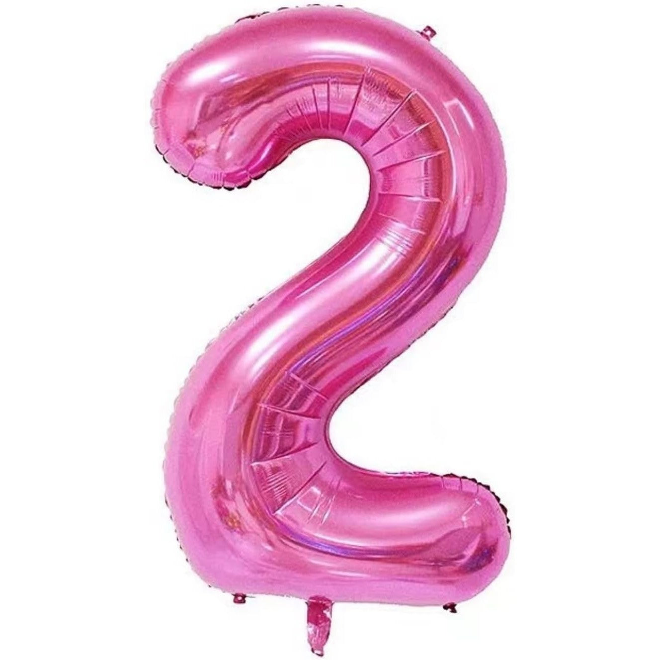 Balon din Folie Metalizata Flippy, Figurina Cifra si Coroana, Tema Aniversare 100 cm, Ambalaj Individual, Pai inclus,