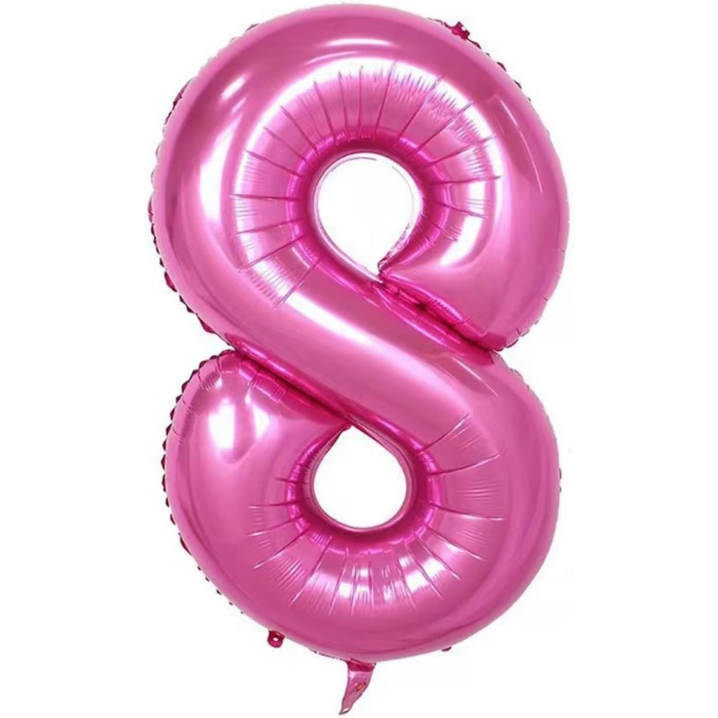Balon din Folie Metalizata Flippy, Figurina Cifra si Coroana, Tema Aniversare 100 cm, Ambalaj Individual, Pai inclus,