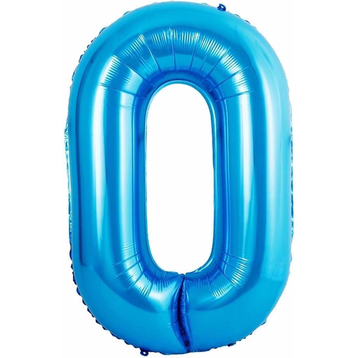 Balon din Folie Metalizata Flippy, Figurina Cifra si Coroana, Tema Aniversare 100 cm, Ambalaj Individual, Pai inclus,