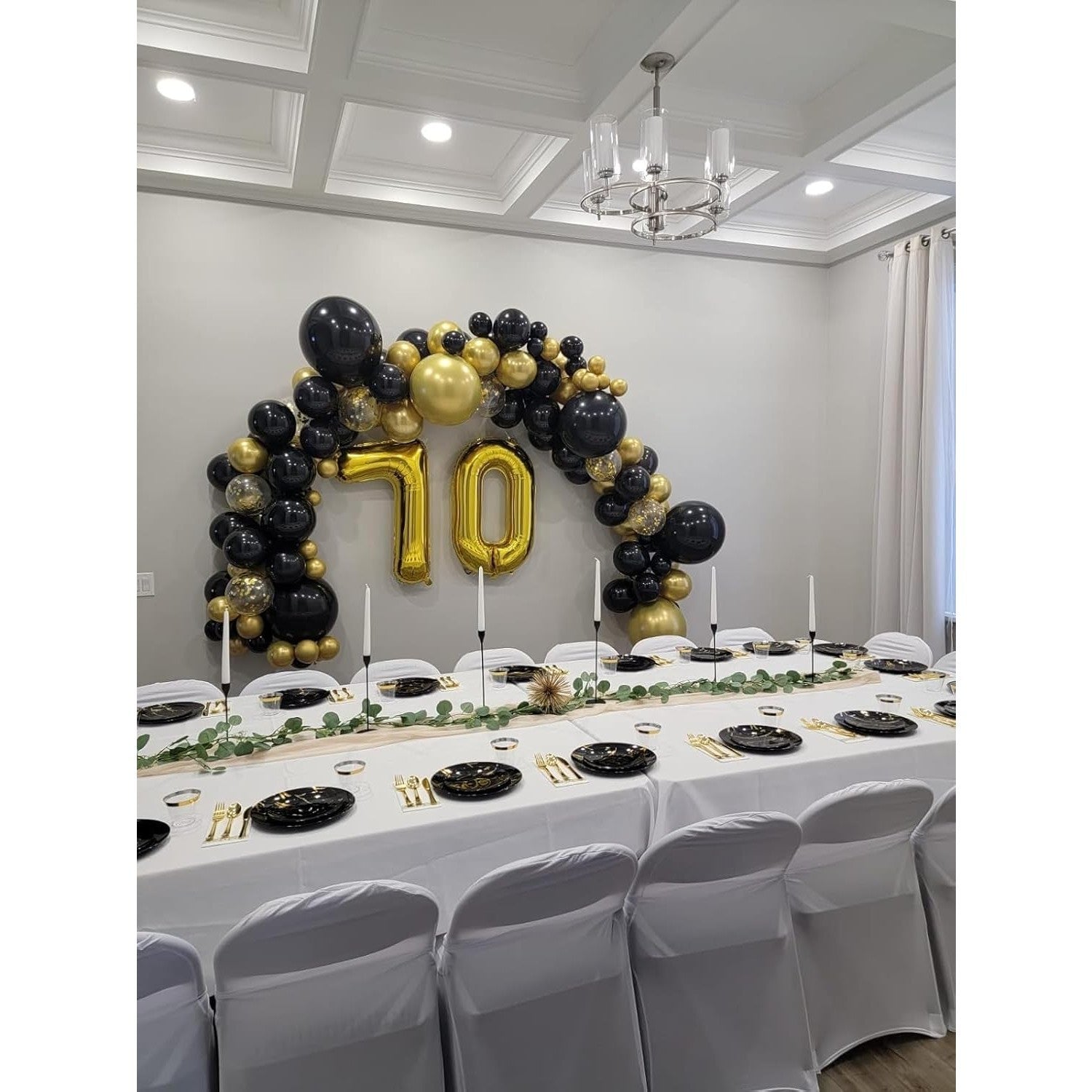 Balon din Folie Metalizata Flippy, Figurina Cifra, Tema Aniversare 100 cm, Ambalaj Individual, Pai inclus, Umflare cu