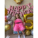 Balon din Folie Metalizata Flippy, Figurina Cifra, Tema Aniversare 100 cm, Ambalaj Individual, Pai inclus, Umflare cu