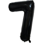 Balon din Folie Metalizata Flippy, Figurina Cifra, Tema Aniversare 40 cm, Ambalaj Individual, Pai inclus, Umflare cu