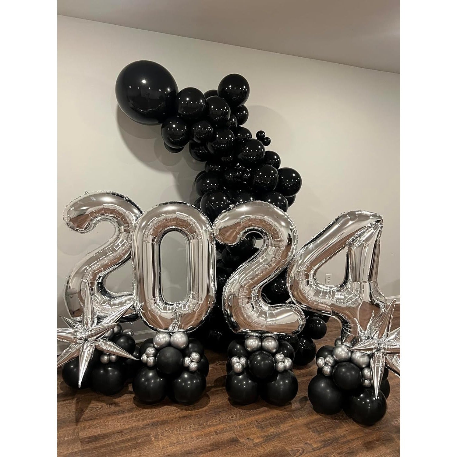 Balon din Folie Metalizata, Flippy, Figurina Cifra, Tema Aniversare 40 cm, Ambalaj Individual, Pai inclus, Umflare cu
