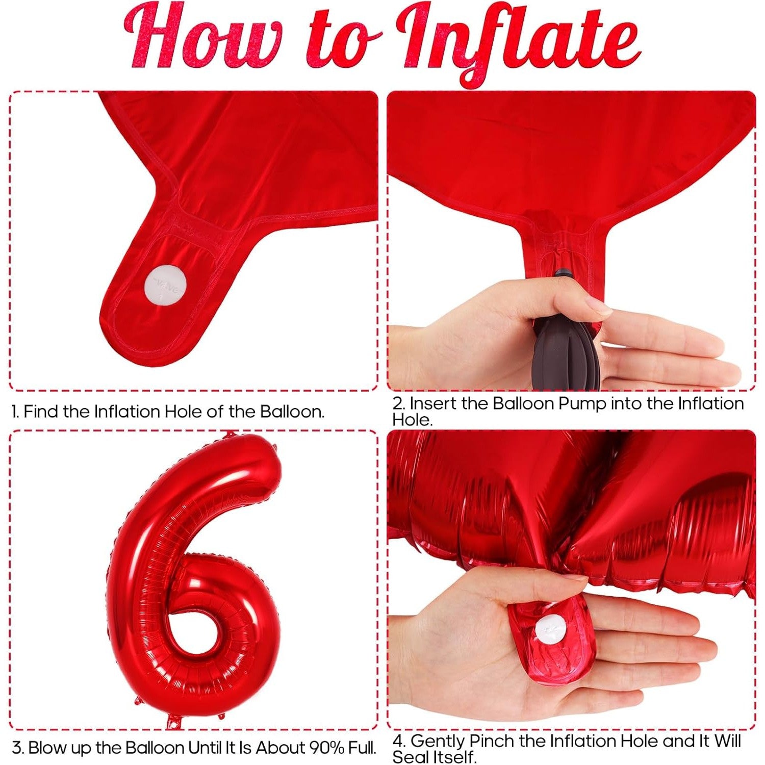 Balon din Folie Metalizata Flippy, Figurina Cifra, Tema Aniversare 80 cm, Ambalaj Individual, Pai inclus, Umflare cu